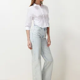 Trendyol Women Clean Look Heavy Fade Jeans image 5