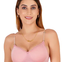 Liigne Women Pack Of 2 Full Coverage Lightly Padded T-shirt Bra image 2