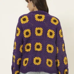 Sugercandy Women Woollen Front-Open Sweaters image 5