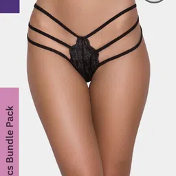 ZERJAMA Women Purple Briefs-image-62