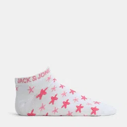 Jack & Jones Men Pack Of 3 Patterned Ankle Length Socks image 5