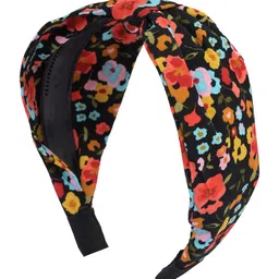 BuckleUp Floral Printed Knot-Detail Hairband-picture-36