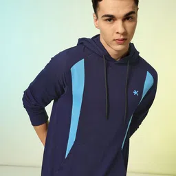HRX by Hrithik Roshan Colourblocked Hooded Running Sweatshirt-picture-27