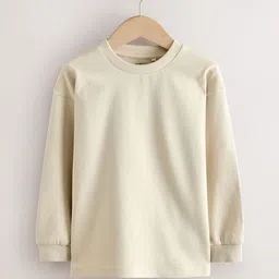 NEXT Boys Pure Cotton Drop-Shoulder Sleeves T-shirt-picture-24