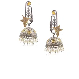 NAMAN ARTS Contemporary Jhumkas Earrings image 2