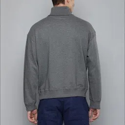 Moda Rapido Men Turtle Neck Oversized Sweatshirt image 4