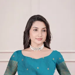 AAVEE Woven Design Zari Art Silk Banarasi Saree image 2