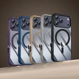 Luxury Kase Solid Printed iPhone 17 Pro Back Case Mobile Accessories image 5