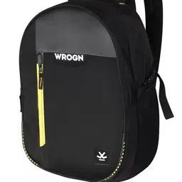 WROGN Unisex Backpack with Reflective Strip image 2