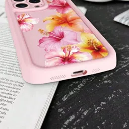 CASE CREATION Floral Printed iPhone 15 Plus Back Case Mobile Accessories image 2