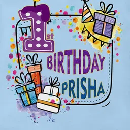 THE PRINT PLATTER Infants Kids Printed Cotton Bodysuits with Envelope Neck image 2