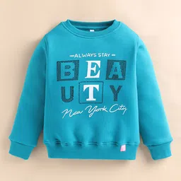 Ginie Girls Printed Sweatshirt-image-81