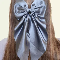DIVASTRI Women Alligator Satin Bow Hair Clip-picture-37