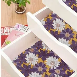 Mopak Decor Purple Set of 1 Regular Shelf Liner Organisers image 3