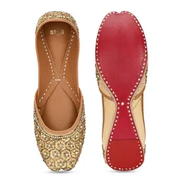 Styli Women Embellished Sequin Mojaris image 2