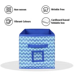 prettykrafts Blue Printed Drawer Organiser image 2