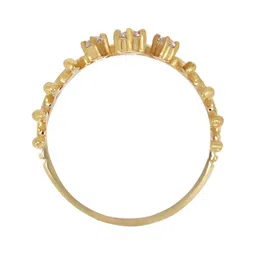BHIMA 22K BIS Hallmark 916 Purity Yellow Gold Tiara Ring image 4