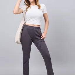 98 Degree North Women Cotton Mid-Rise Trousers-picture-32