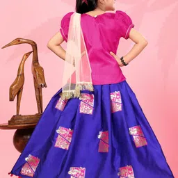 BAESD Girls Ready to Wear Lehenga & Blouse With Dupatta image 2
