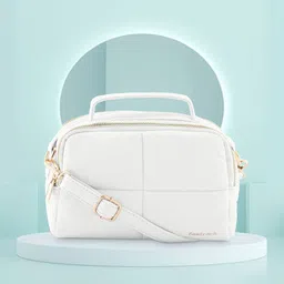 Fastrack PU Bucket Satchel with Quilted-picture-32