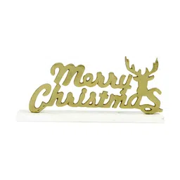 Hind Decor Aluminum Merry Christmas Showpiece-image-22
