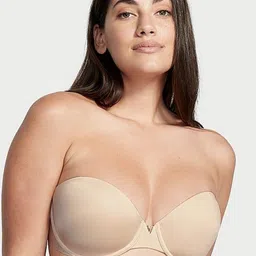 Victoria's Secret Women Medium Coverage Underwired Lightly Padded Bandeau Bra-image-77