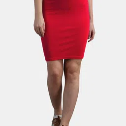 N-Gal Straight Pencil Knee Length Skirt-image-52
