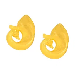 BHIMA 22K Hallmark 916 Purity Yellow Gold Moulding Stud-image-72