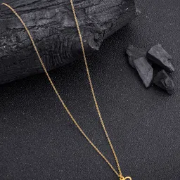 DressBerry Gold Plated Heart Shape Pendant & Chain-picture-38