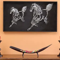 PujaNPujari Black & White Printed Wall Decor-picture-17