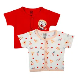 MeeMee Infant Boys Pack Of 2 Cotton Jhablas-picture-39