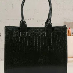 MINI WESST Textured Structured Oversized Handheld Bag image 1