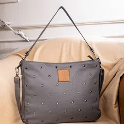 Abelardo De Moda Self Design Leather Structured Handheld Bag-picture-11