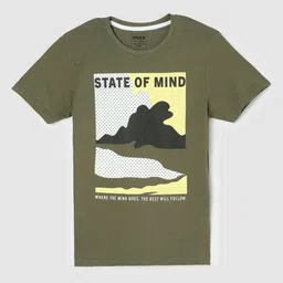 max Boys Graphic Printed Round Neck Cotton T-shirt-picture-28