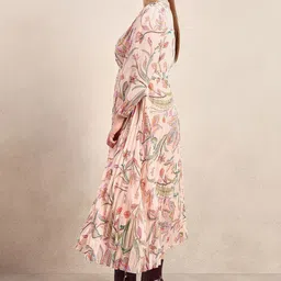 VERO MODA CURVE Women Plus Size Floral Print Fit & Flare Midi Dress image 2