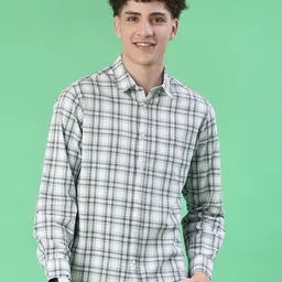 V-Mart Men Slim Fit Checked Casual Shirt-image-24