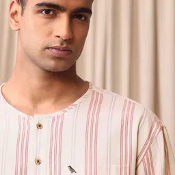 Mr Bowerbird Striped Pure Cotton Casual Shirt image 2