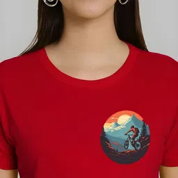 SZN Women Printed T-shirt-picture-38