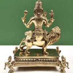 Exotic India Gold-Toned Religious Idol Showpiece-picture-31