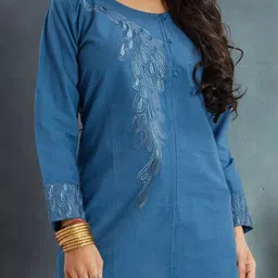 Moda Rapido Women Embroidered Tunics image 3