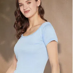 Moda Rapido Ribbed Layered Crop Top image 4