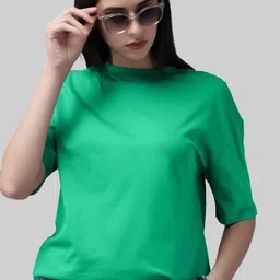 Leotude Women Applique T-shirt-image-99