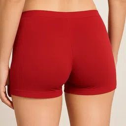 ULLAS Pack Of 2 Mid-Rise Anti-Microbial Boy Shorts Briefs US SBT-33 Blue,Maroon XS-2 image 3