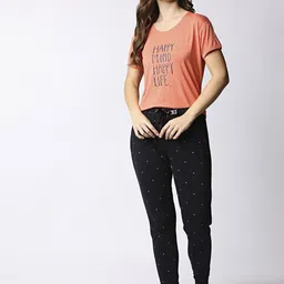 I like me Women Typography Printed Night suit-image-9