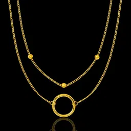 Bracotive Gold-Plated Stainless Steel Anti-Tarnish Lightweight Layered Chain-picture-28