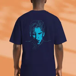 BUYTHATTRENDZ Men Graphic Printed Round Neck Oversized T-shirt image 2