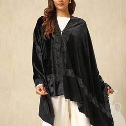 Soch Women Velvet Shawl-picture-28