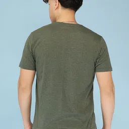 BRAWNY BATTLER Typography Printed Round Neck T-shirt image 3
