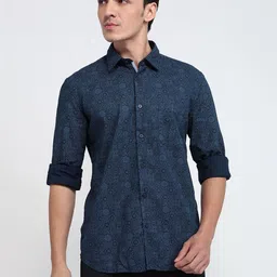 Parx Men Modern Slim Fit Printed Casual Shirt-picture-15