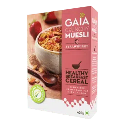 Gaia Crunchy Muesli - Strawberry-image-75
